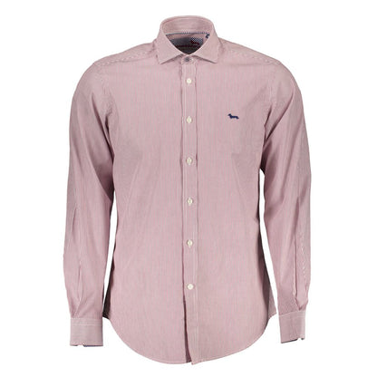 Harmont & Blaine Purple Cotton Men Shirt