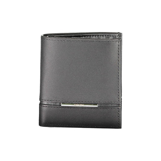 Calvin Klein Black Leather Men Wallet