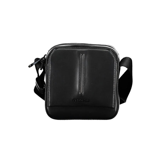 Calvin Klein Black Polyester Men Shoulder Bag