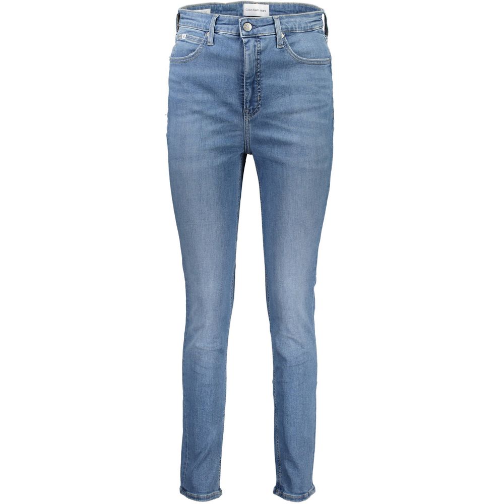 Calvin Klein Light Blue Cotton Women Jeans