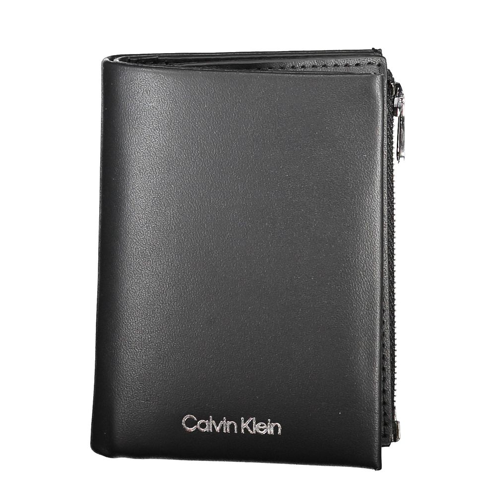 Calvin Klein Black Leather Men Wallet