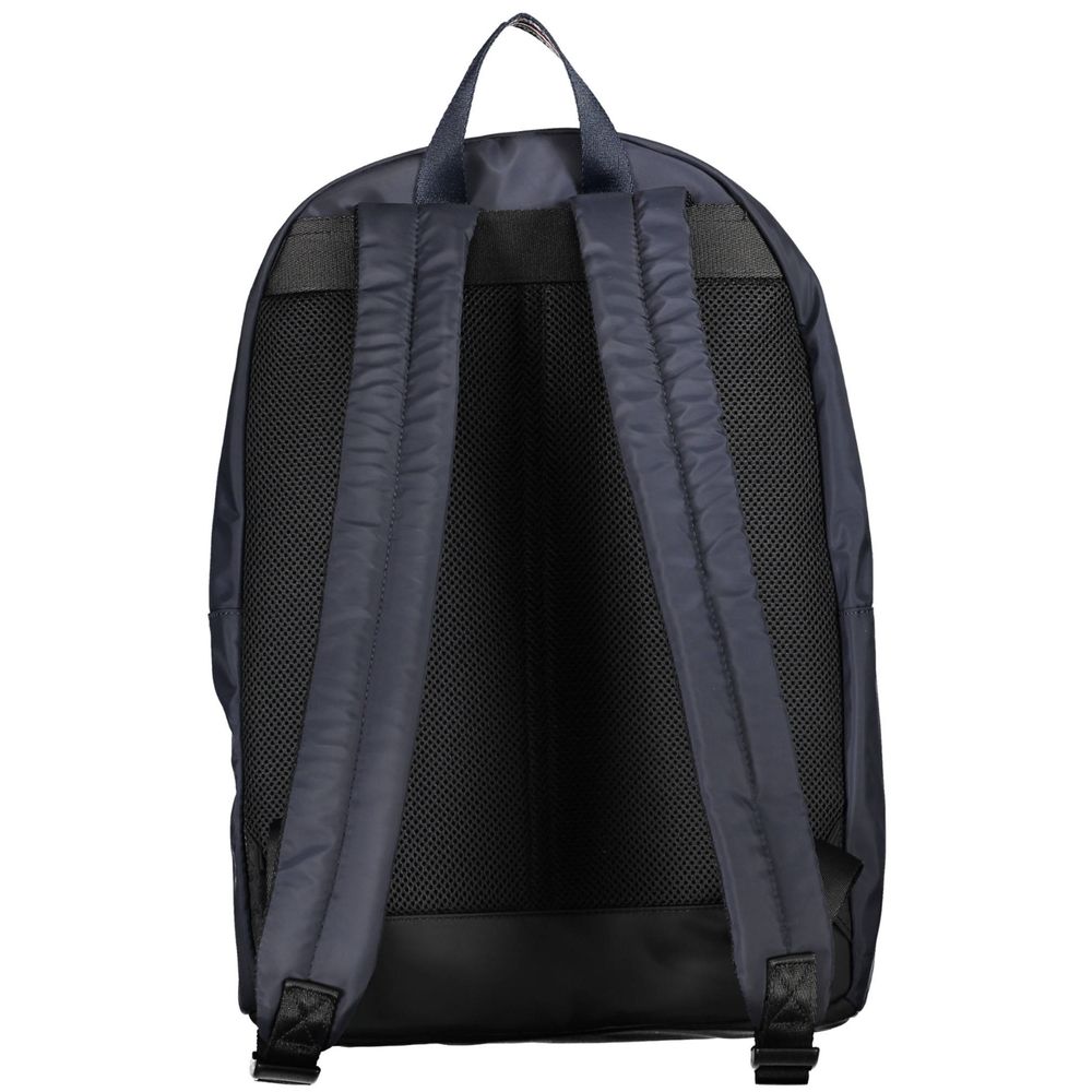 Tommy Hilfiger Blue Polyester Men Backpack