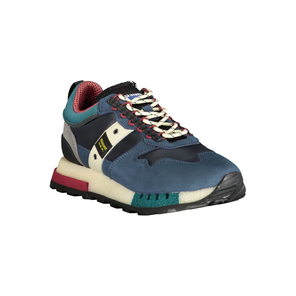 Blauer Blue Polyethylene Men Sneaker