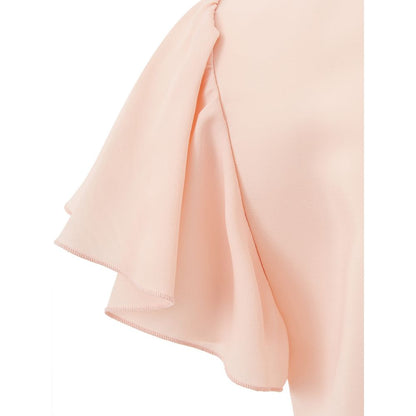 Lardini Elegante Abito in Acetato Rosa