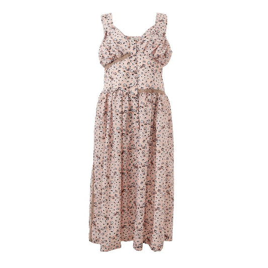 Lardini Elegante Abito in Acetato Rosa per l'Eleganza della Sera