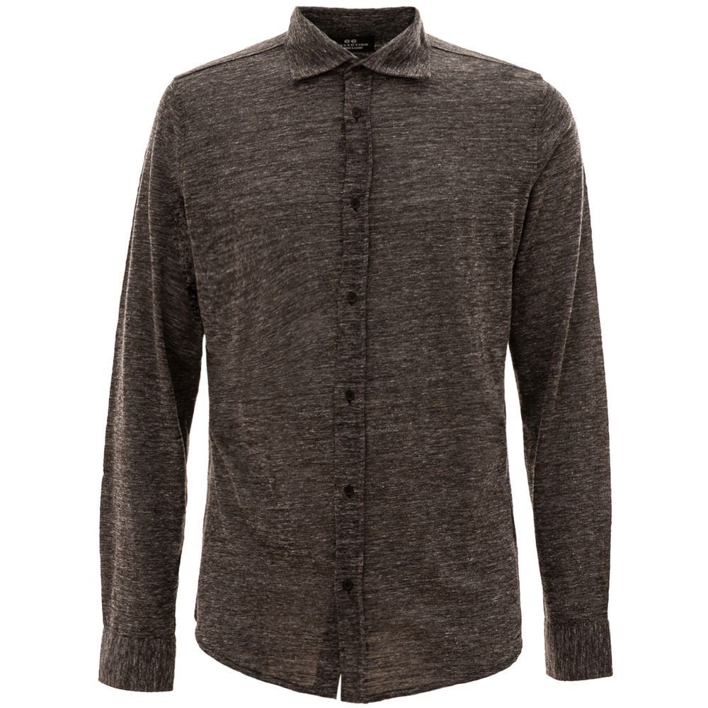 Corneliani Gray Wool Clothing