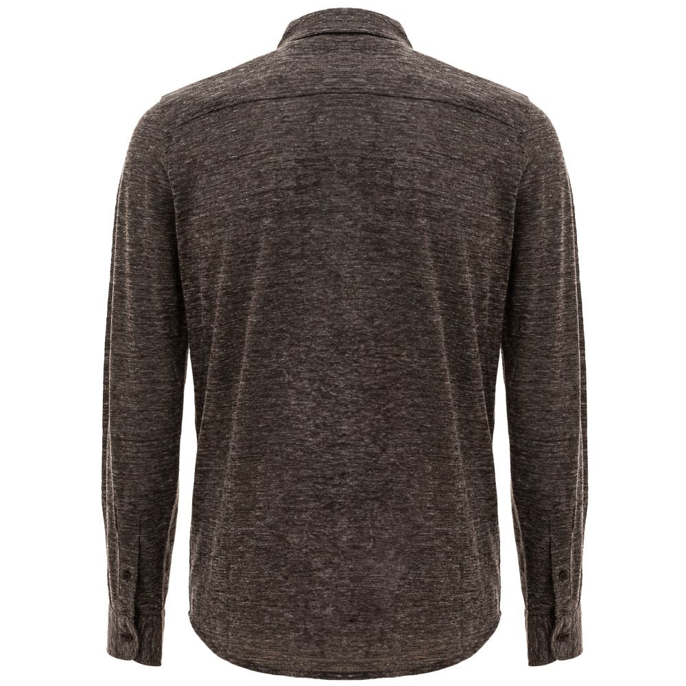 Corneliani Gray Wool Clothing