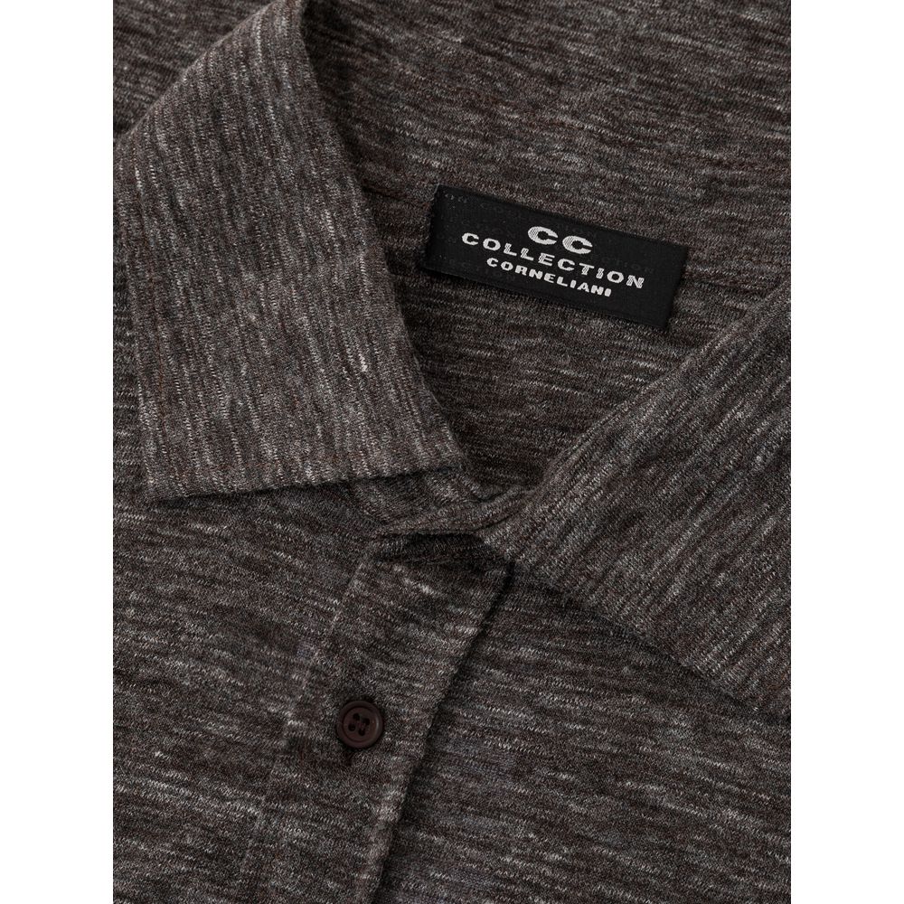 Corneliani Gray Wool Clothing