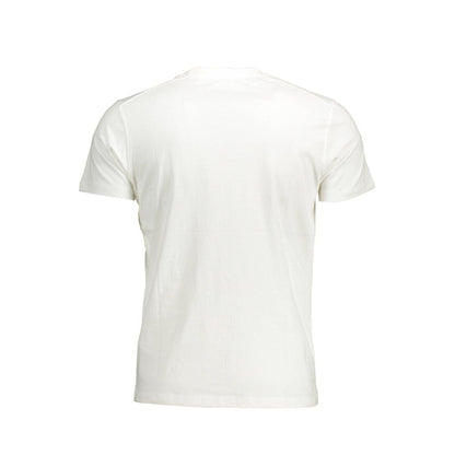 U.S. POLO ASSN. White Cotton Men T-Shirt