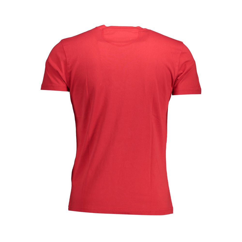 La Martina Red Cotton Men T-Shirt