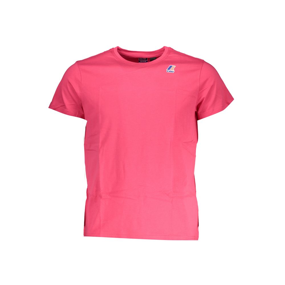 K-WAY Pink Cotton T-Shirt