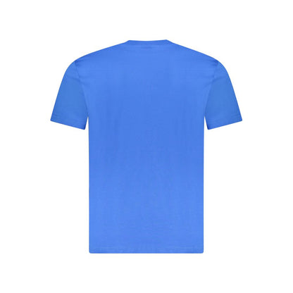 North Sails Blue Cotton Men T-Shirt