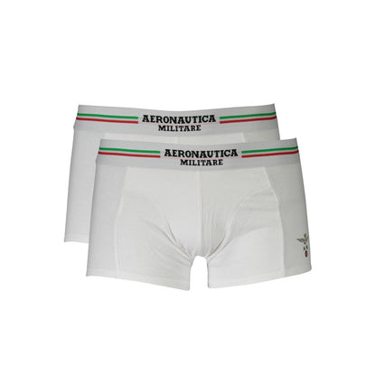 Intimo in cotone bianco Aeronautica Militare