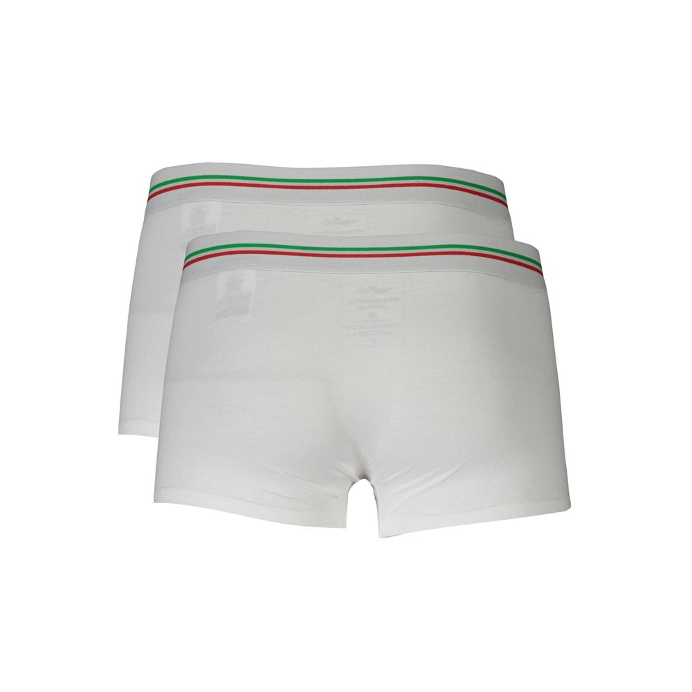 Intimo in cotone bianco Aeronautica Militare