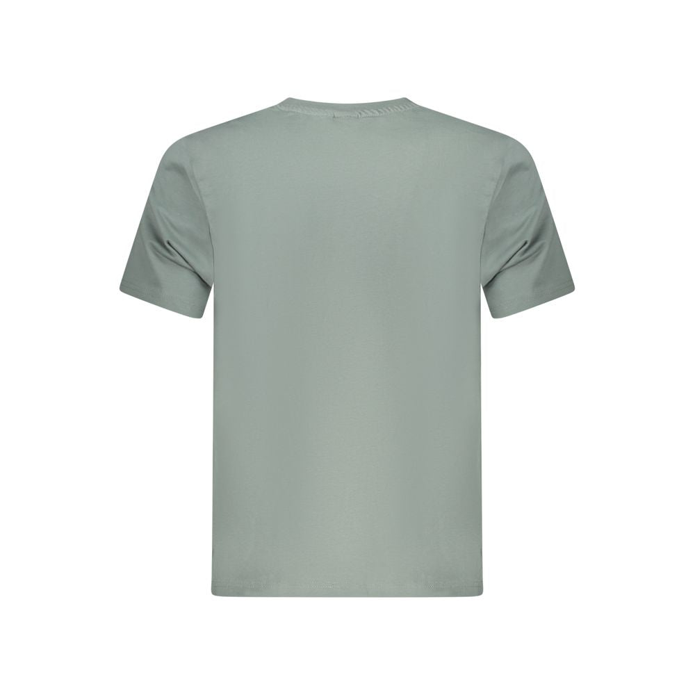 North Sails Green Cotton Men T-Shirt