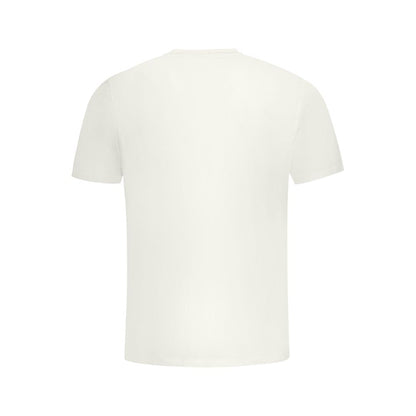 North Sails White Cotton Men T-Shirt