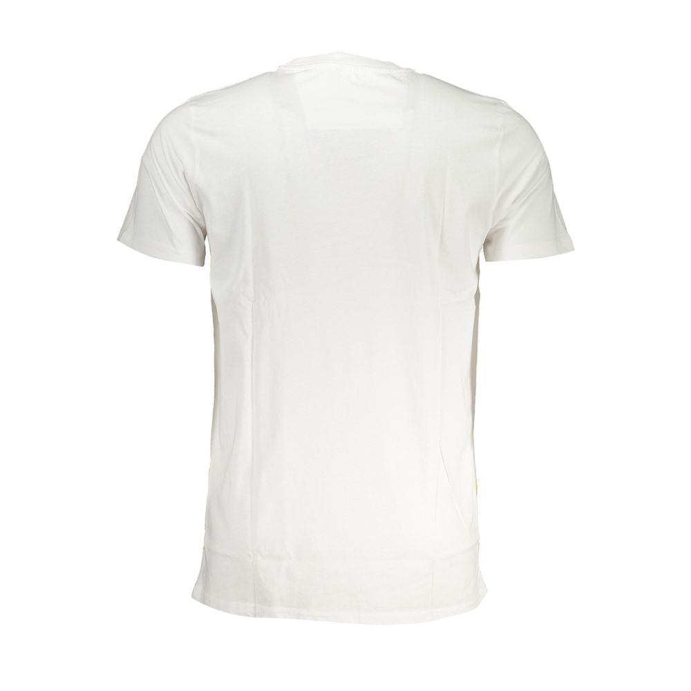 Cavalli Class White Cotton T-Shirt