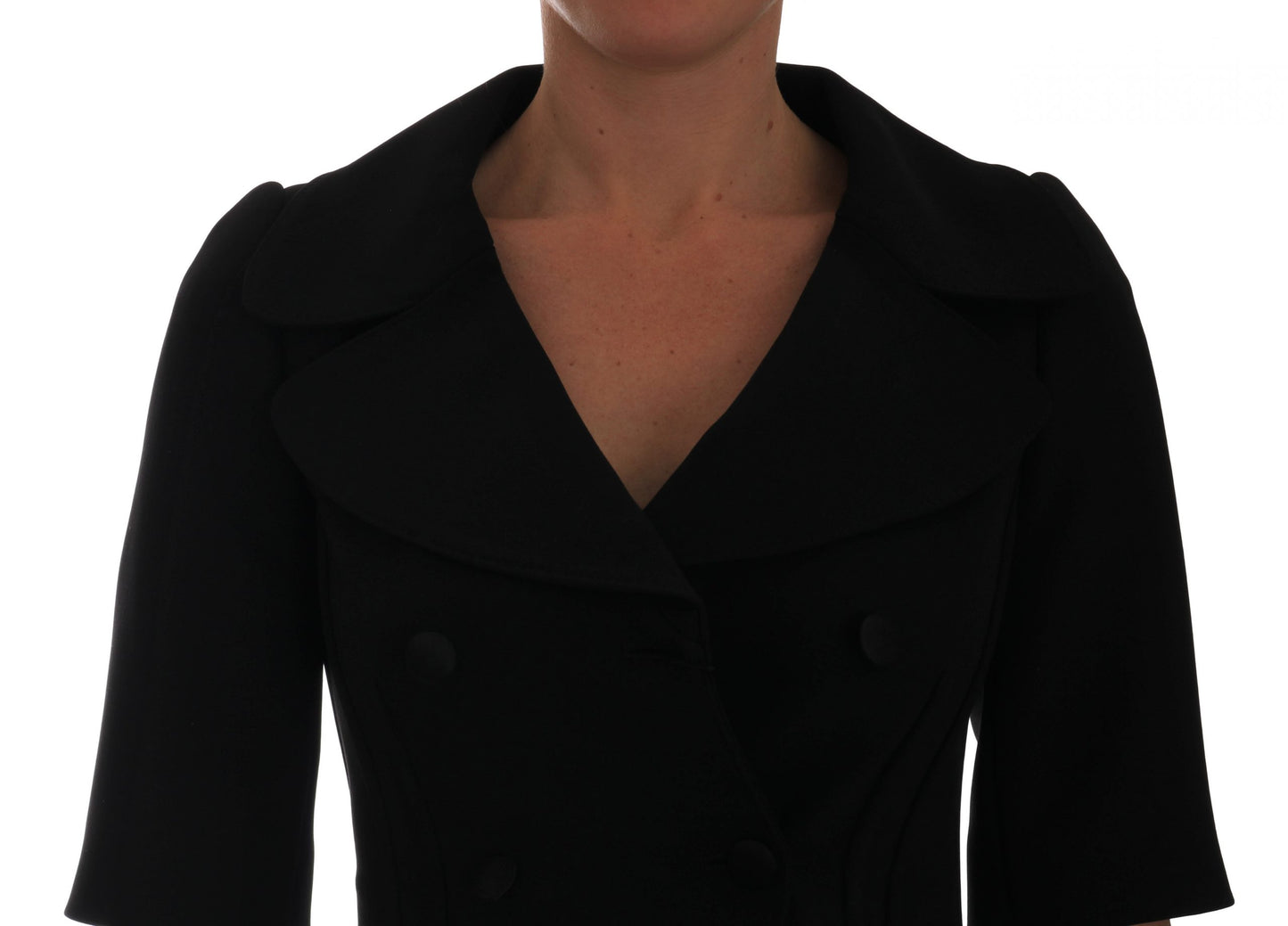 Dolce &amp; Gabbana Blazer doppiopetto corto nero chic