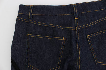 Jeans Capri ricamati Dolce &amp; Gabbana per uno stile elegante