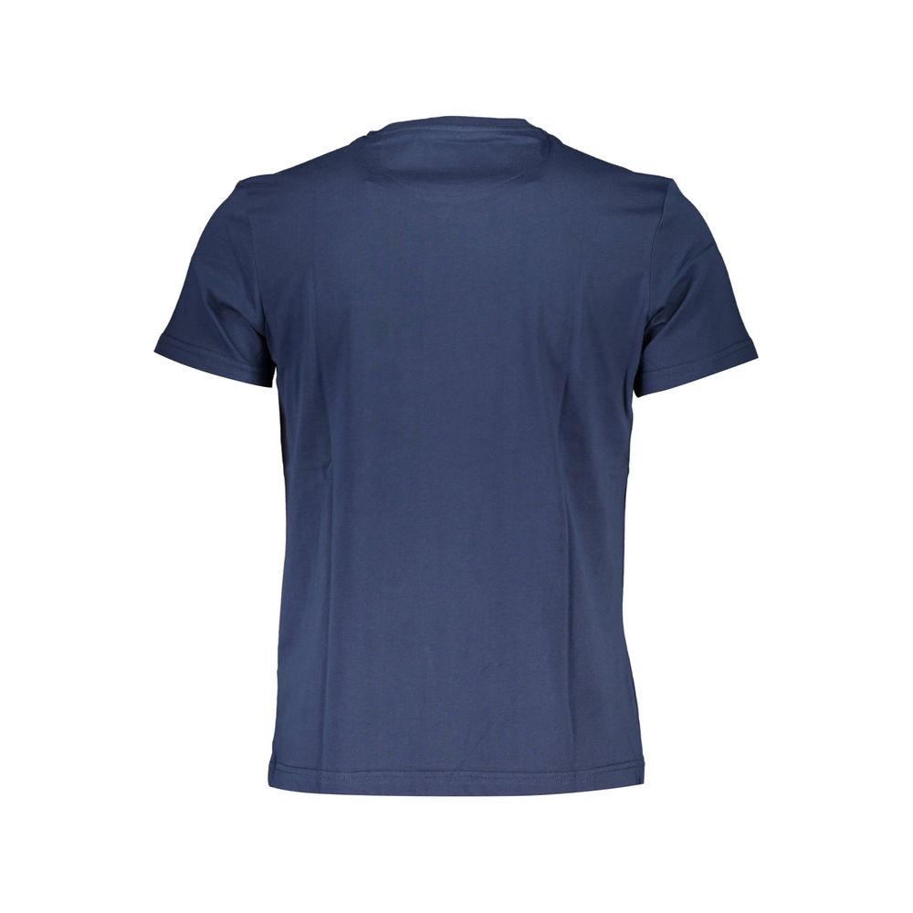 La Martina T-shirt da uomo in cotone blu