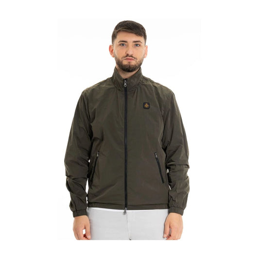 Refrigiwear "Green Polyamide Men Jacket"