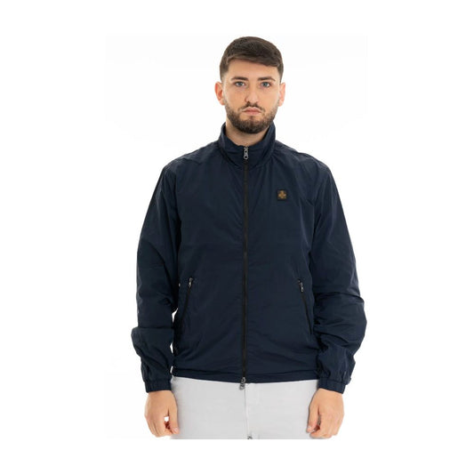 Refrigiwear Blue Polyamide Men's Summer Jacket