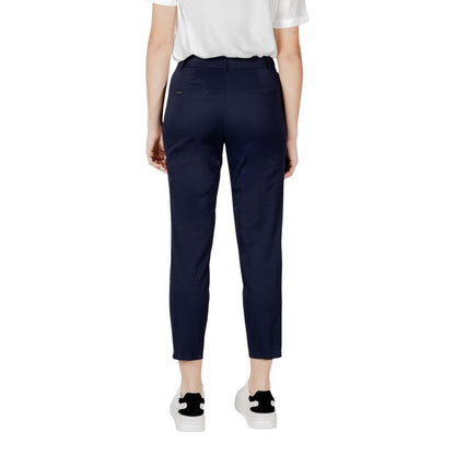 Street One Blue Cotton Jeans & Pant