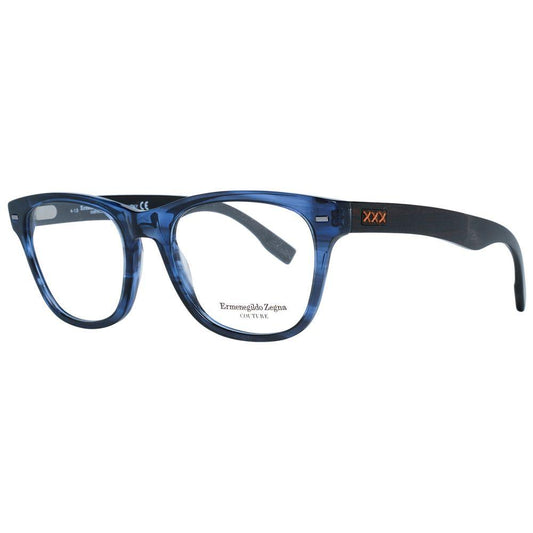Zegna Couture Blue Men Optical Frames - PER.FASHION