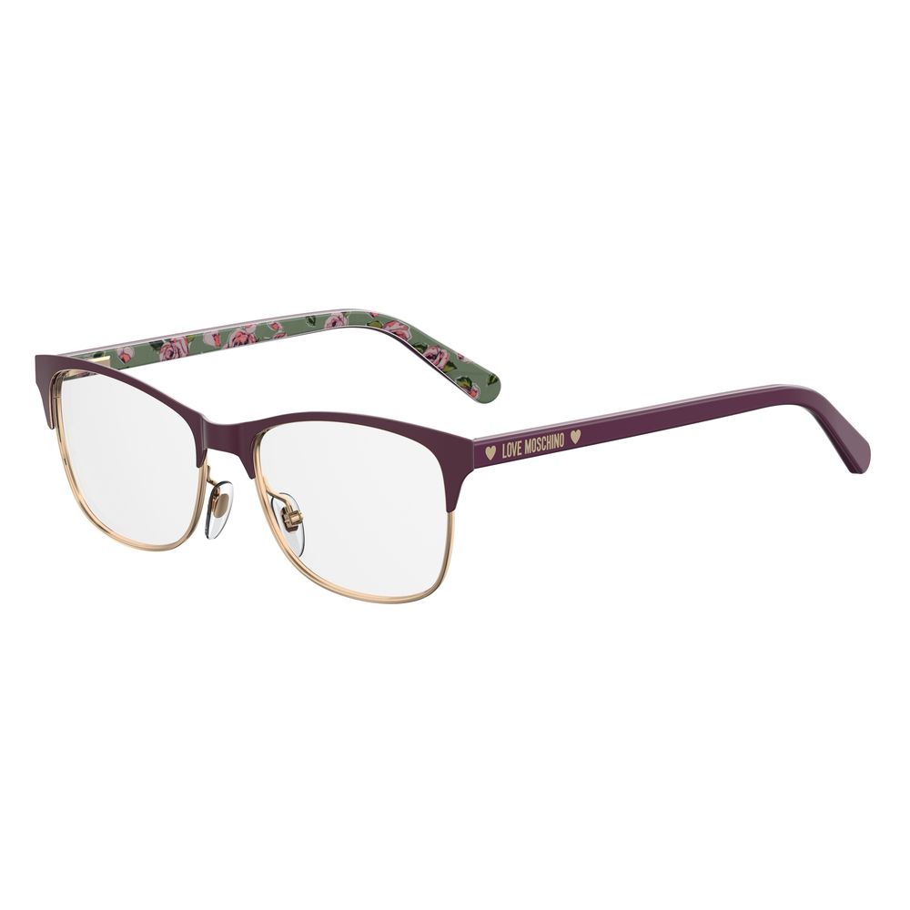 Love Moschino Purple Metal Frames