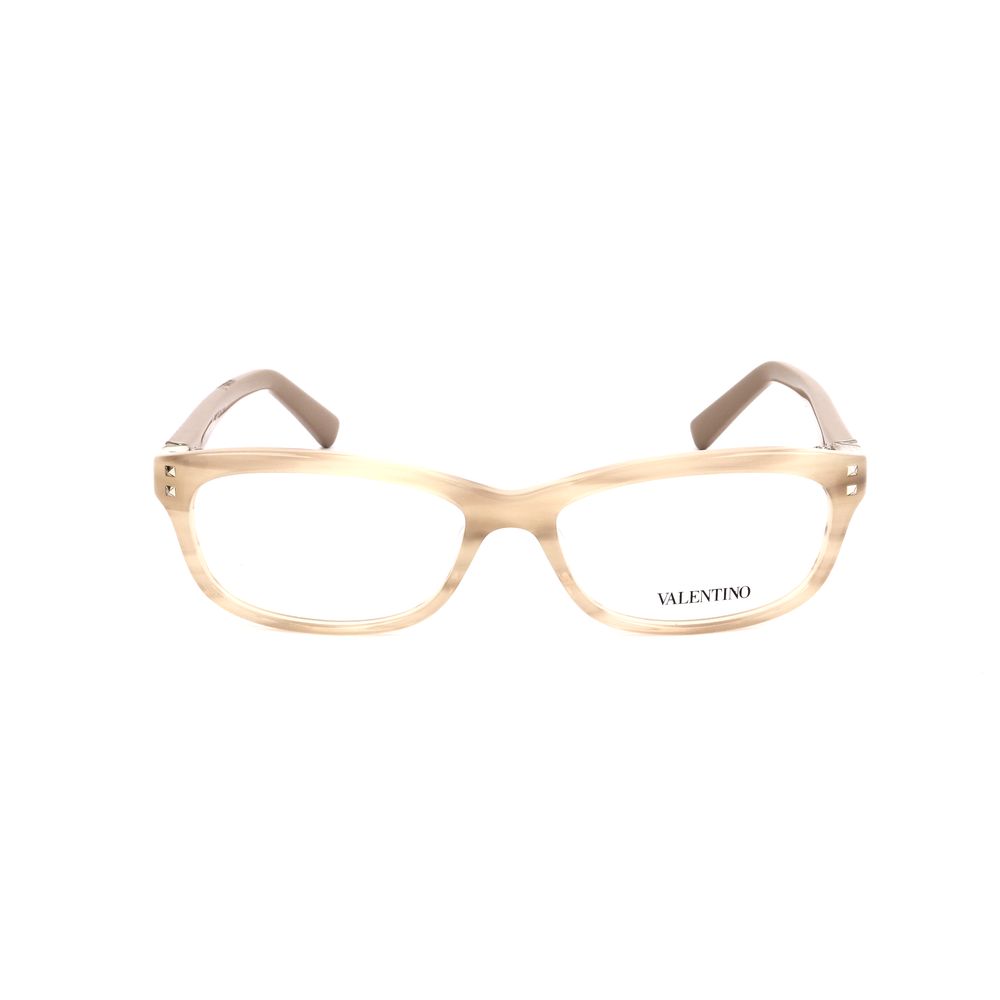Valentino Beige Acetate Frames