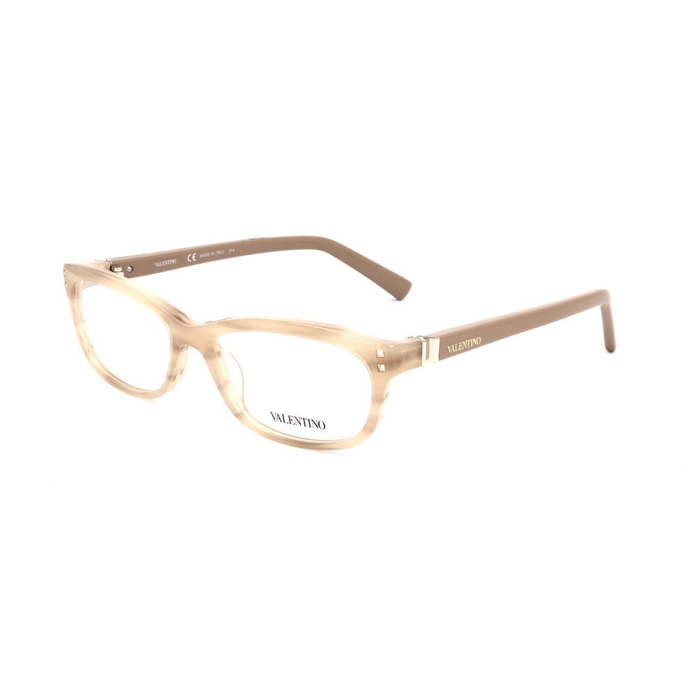 Valentino Beige Acetate Frames