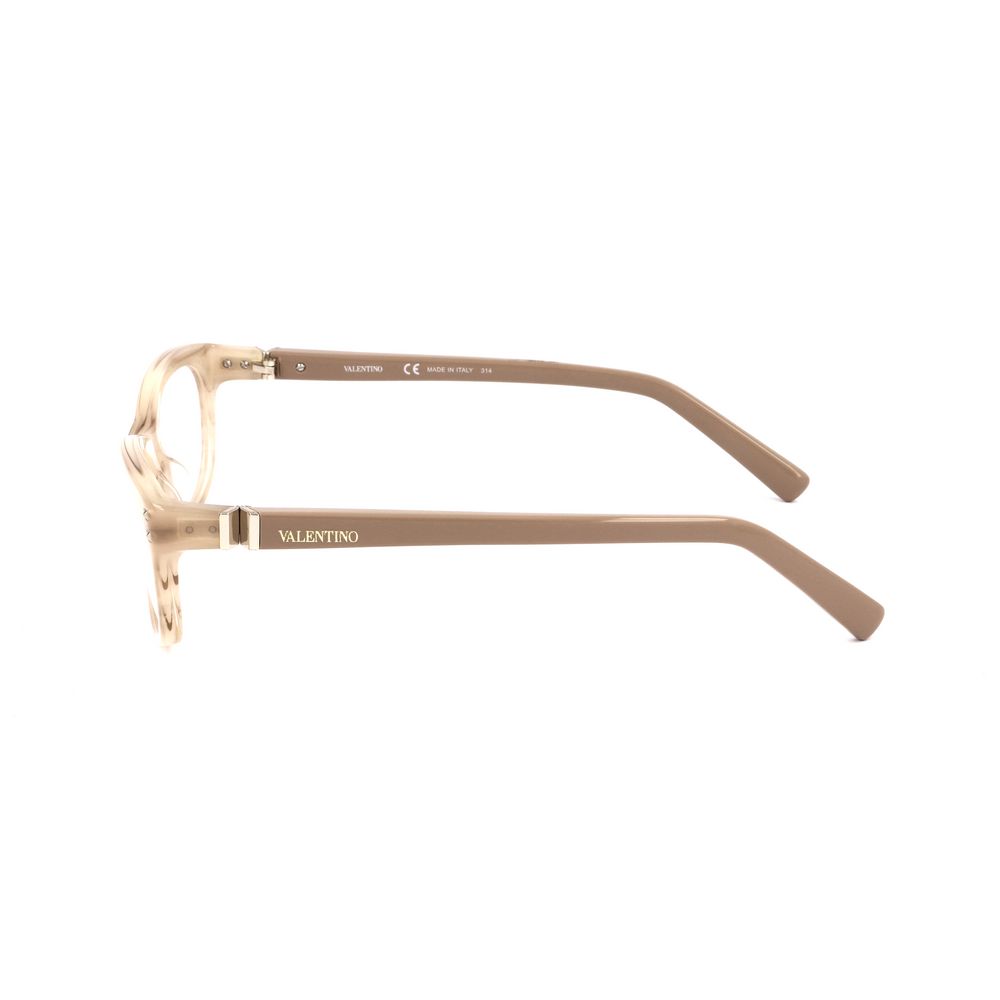Valentino Beige Acetate Frames