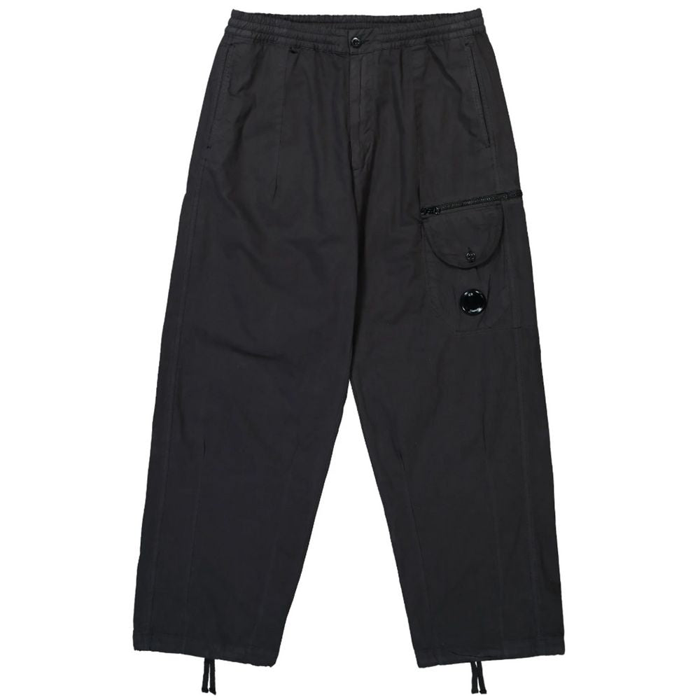C.P. Company Black Cotton Jeans & Pant