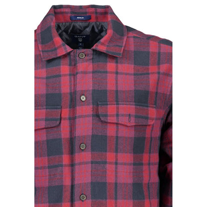 Gant Elegant Purple Хлопковая рубашка с длинными рукавами