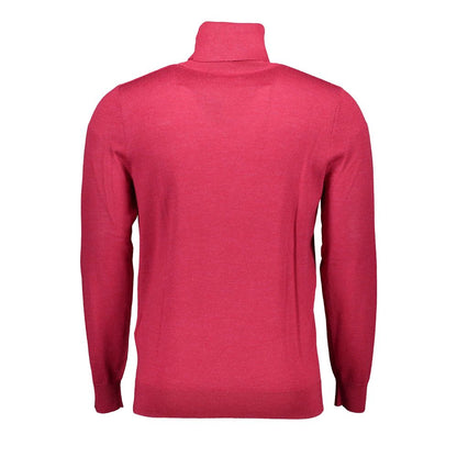 Maglione da uomo in lana rossa Gant