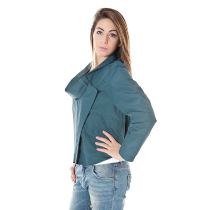Giacca da donna Calvin Klein in poliammide verde