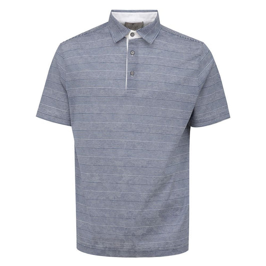 Polo in cotone blu Canali