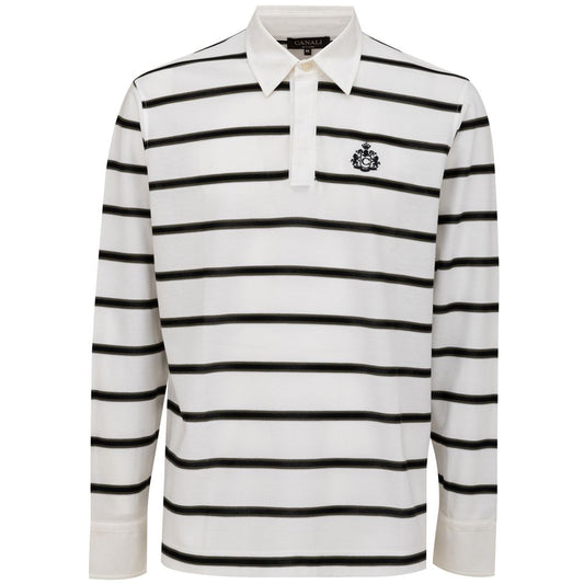 Polo Canali in cotone Bianco