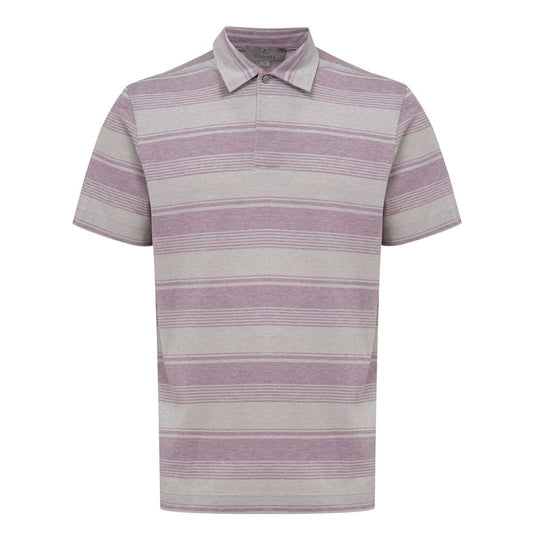 Polo in cotone grigio Canali