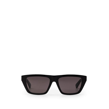 Bottega Veneta Black Haircalf Sunglasses