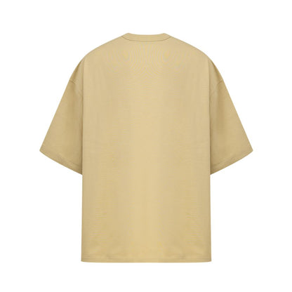 T-shirt in cotone beige Bottega Veneta