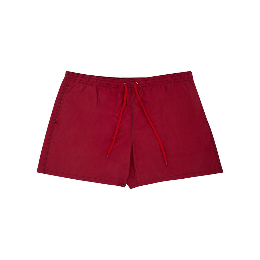 Costume da bagno in poliestere rosso Malo