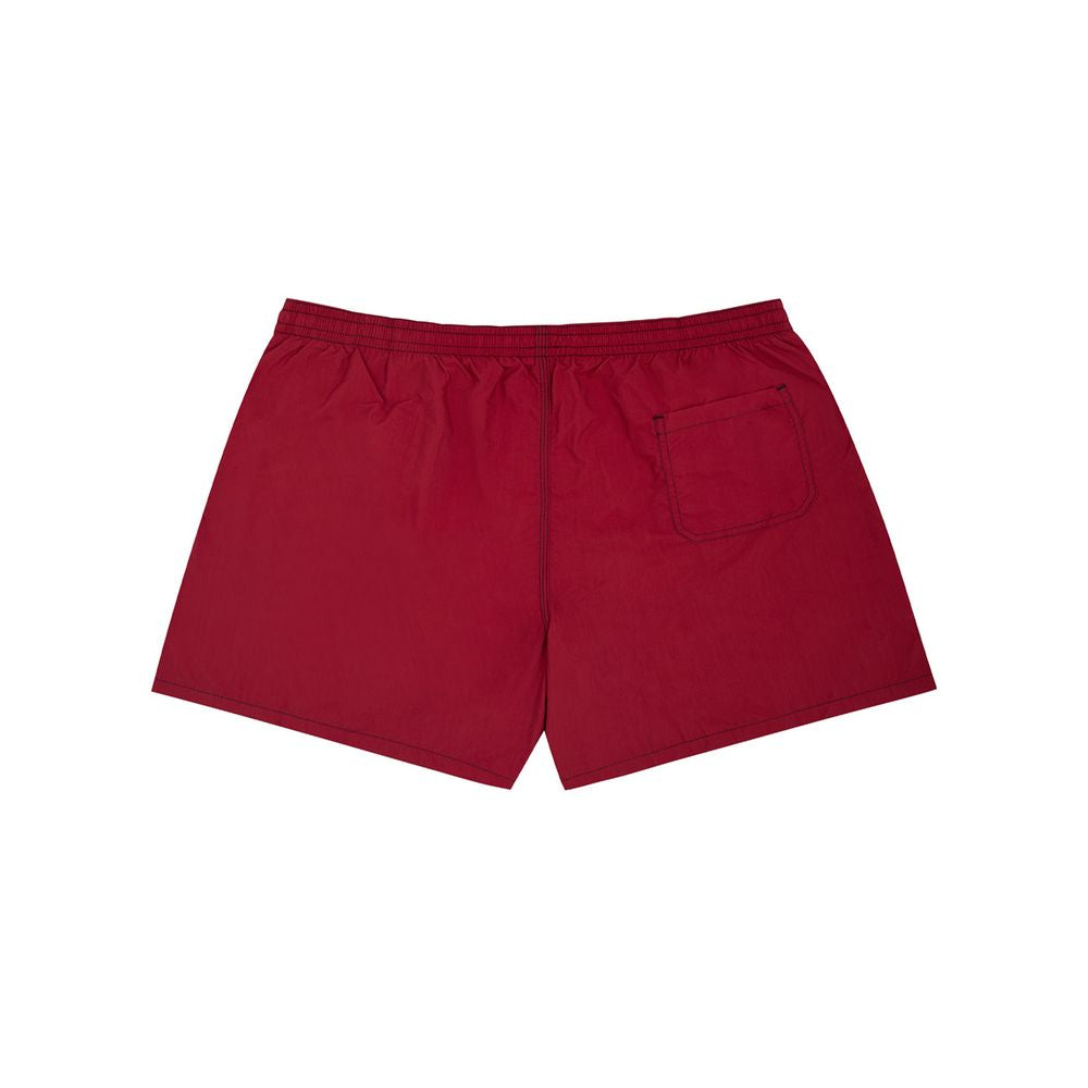 Costume da bagno in poliestere rosso Malo