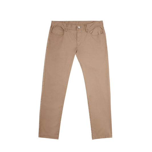 Armani Exchange Jeans e pantaloni in cotone marrone