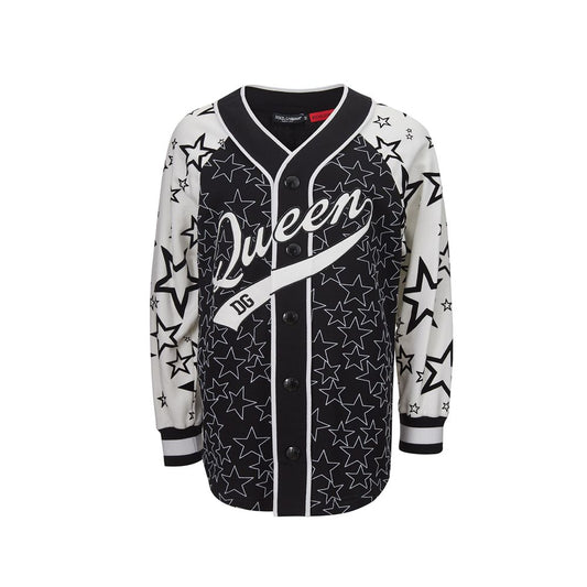 Dolce &amp; Gabbana Chic Maglione Nero in Cotone per Donna