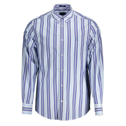 Gant Elegant Голубая рубашка с длинными рукавами