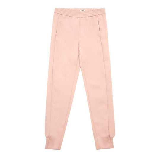 Lardini Элегантные розовые женские брюки из полиэстера