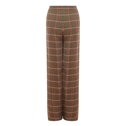 Lardini Элегантные коричневые брюки из вискозы для изысканного стиля