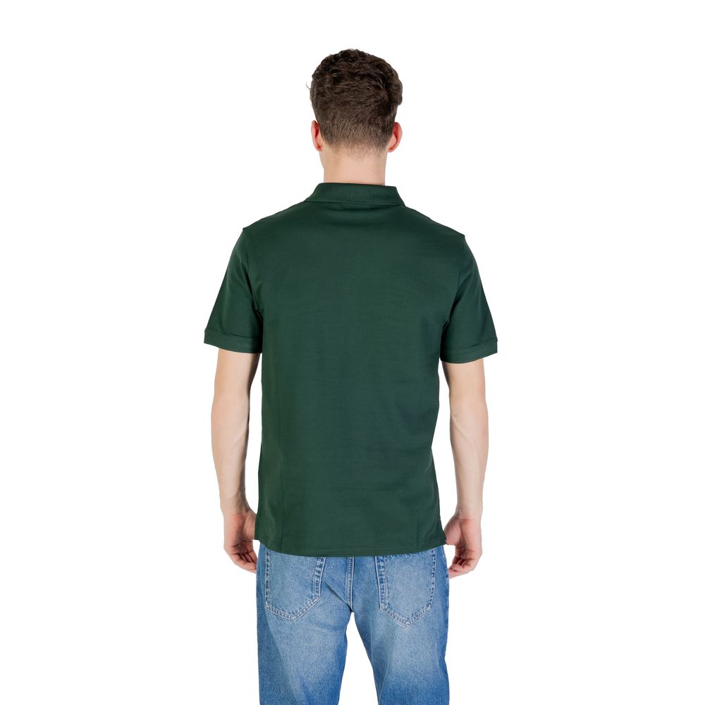 Lyle & Scott Green Cotton Polo Shirt