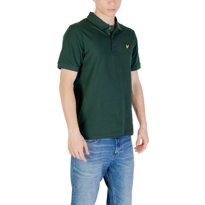 Lyle & Scott Green Cotton Polo Shirt